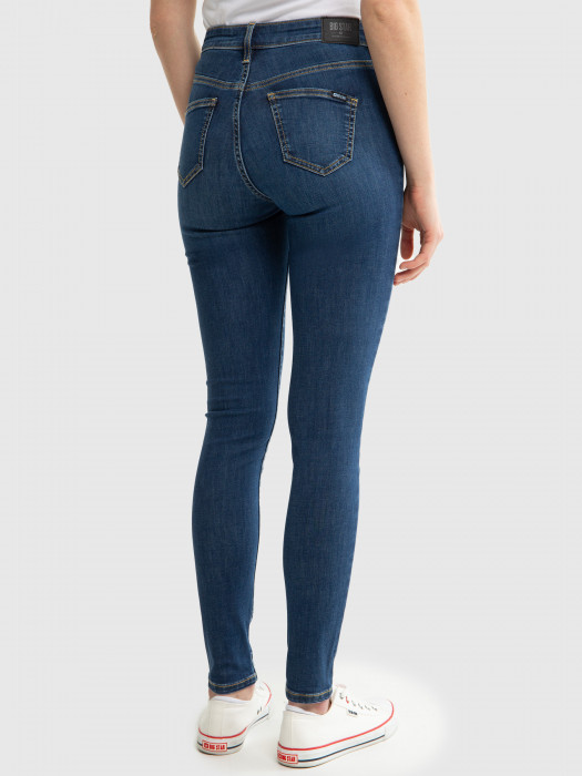 Dámske denimové nohavice LORENA HIGH WAIST 364